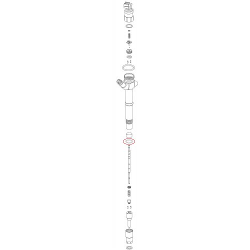 Body O'Ring Denso C/R Injector euro diesel