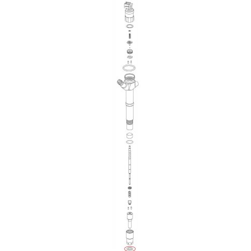 Heat Shield Injector Denso C/R 11176-30010 euro diesel