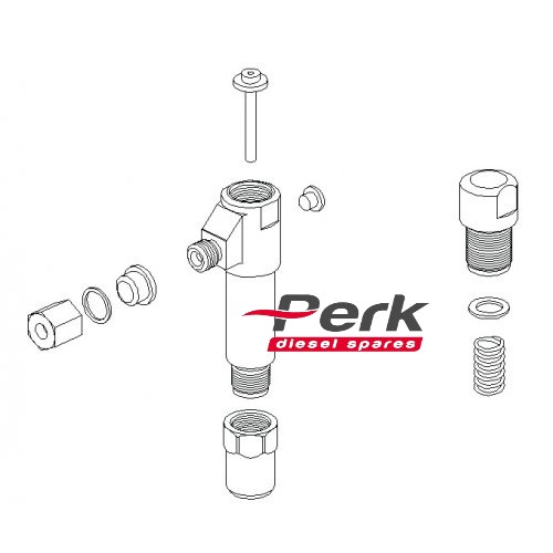 Complete Injector Body P2-01006 0431204055