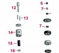 Torx Screw CAT C6.6 A1-23887 